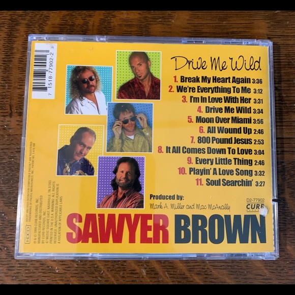Sawyer Brown, Drive Me Wild CD - Picture 6 of 6
